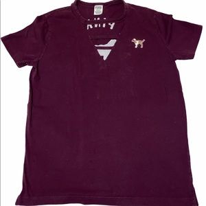 Pink Campus Short Sleeve Tee